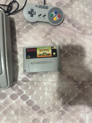 Super Nintendo SNES Consola Gris