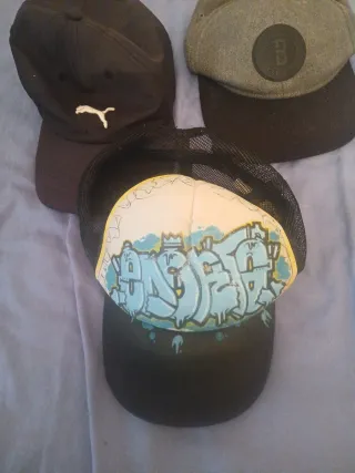 Lote 3 gorras