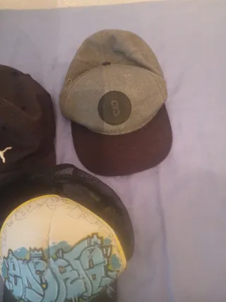 Lote 3 gorras