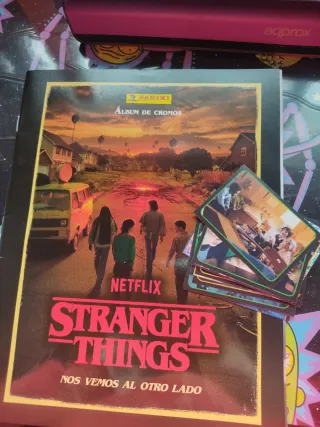 Cromos Stranger Things Panini Álbum