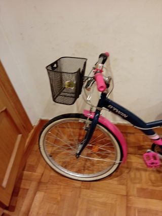 Bicicleta rosa 24 pulgadas