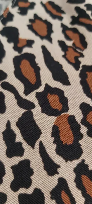 Vestido Otoño Estampado Animal Print