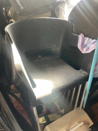 Mesas madera y sillas pra cafetería jardin eventos