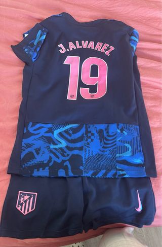 Equipación Infantil Atlético de Madrid J. Alvarez