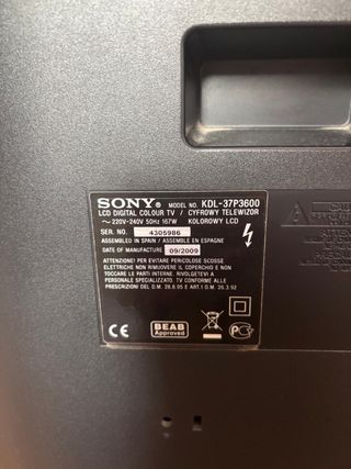 Tv sony bravia