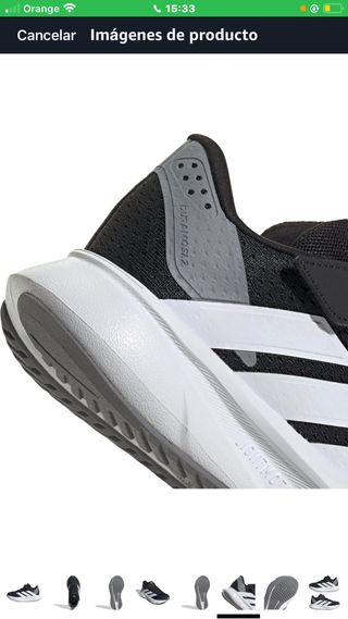 Zapatillas Adidas Niños Negro/Blanco
