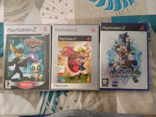 Lote 3 Juegos PS2: Ratchet & Clank, Jak & Daxter,