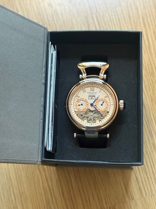 Reloj Heritor Ganzi Automático Oro Rosa