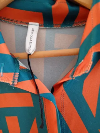 Vestido camisero largo