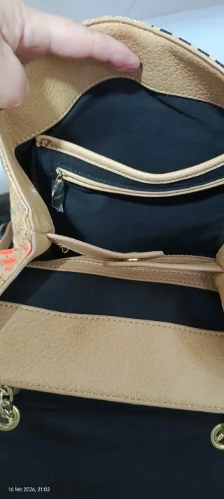 Mochila Desigual, Corcho, Dorado y naranja Sin Est