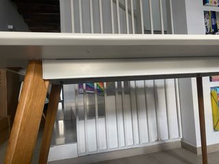 Mesa de comedor, cocina o escritorio.