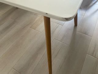 Mesa de comedor, cocina o escritorio.