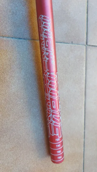 Manillar rojo Wake 6061 compal