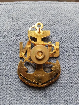 Lote Escarapelas Gorra Marina EE.UU.