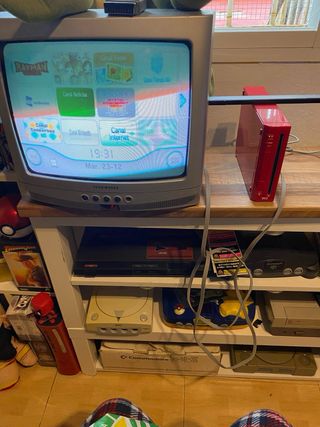 Consola Wii Roja Nintendo