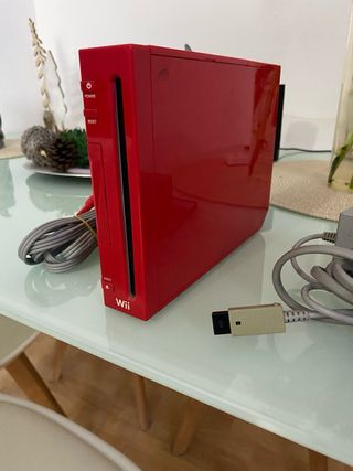 Consola Wii Roja Nintendo