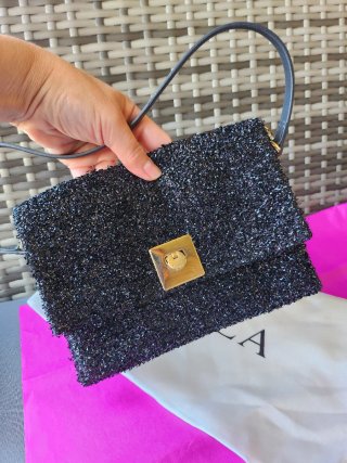 Bolso fiesta negro Furla
