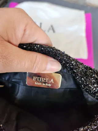 Bolso fiesta negro Furla