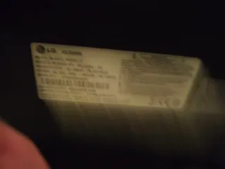 Televisión LG 37 Negra con TDT a parte no es smart