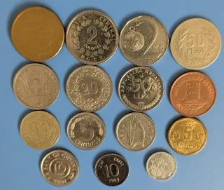 Lote de Monedas variadas