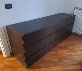 Armadio ante scorrevoli letto contenitore cassetti