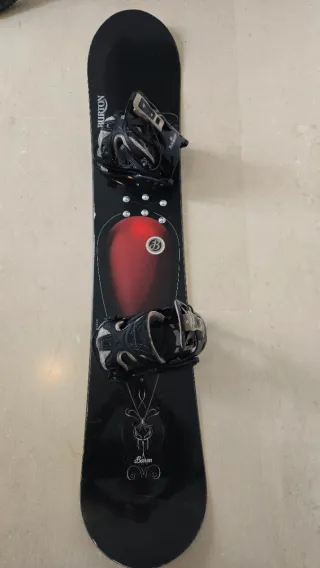 Tabla Snow Burton Baron 157 + Fijaciones Flow