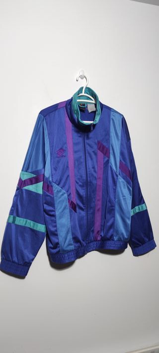 Chaqueta Lotto vintage Azul y Morado