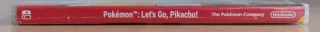Pokémon Let's Go Pikachu Nintendo Switch