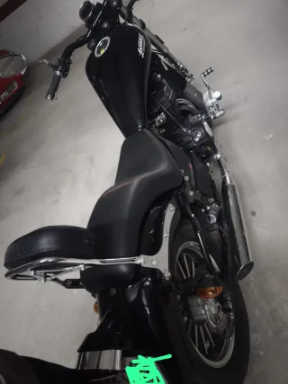 Moto Leonart Daytona Negra