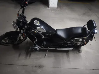 Moto Leonart Daytona Negra