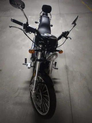 Moto Leonart Daytona Negra