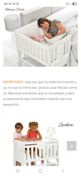 Minicuna colecho 3x1