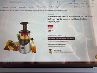 Licuadora Marca Beper. Como nueva.