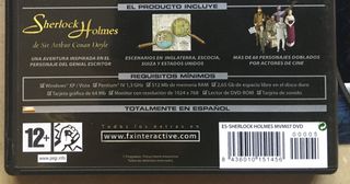 SHERLOCK HOLMES: LA AVENTURA - PC