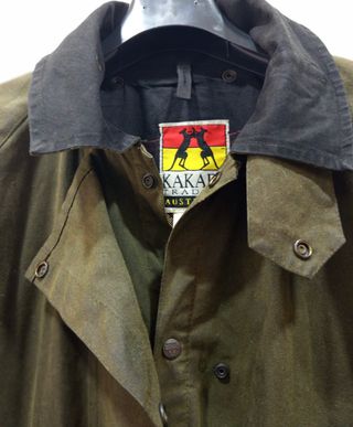 Kakadu Australia – Gabardina/abrigo Oilskin retro