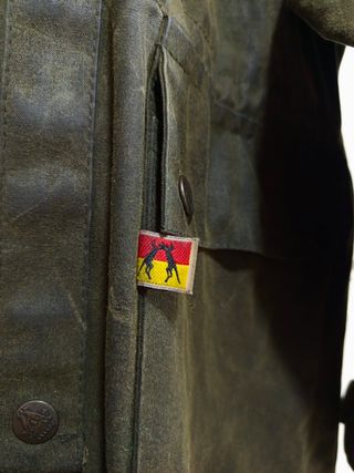 Kakadu Australia – Gabardina/abrigo Oilskin retro