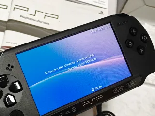 Sony PSP Street psp-E1004 CB nera impeccabile