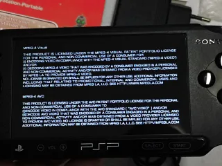 Sony PSP Street psp-E1004 CB nera impeccabile