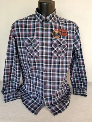 Camicia Uomo Napapijri Plaid Vintage taglia XL