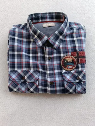 Camicia Uomo Napapijri Plaid Vintage taglia XL