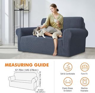 Funda Sofá GRIFEMA 2 Plazas Azul