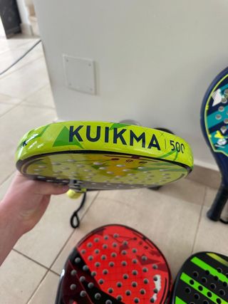 Set de palas de pádel y pelotas