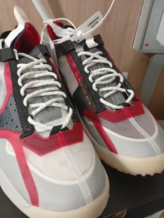 Scarpe Jordan Uomo Rosse Bianche