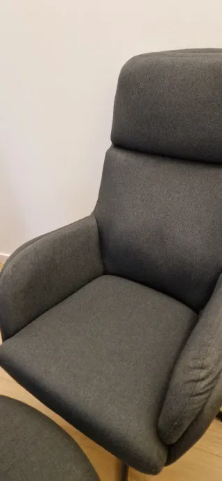 TANKEDAL Sillón reclinable con reposapiés