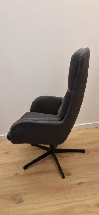 TANKEDAL Sillón reclinable con reposapiés