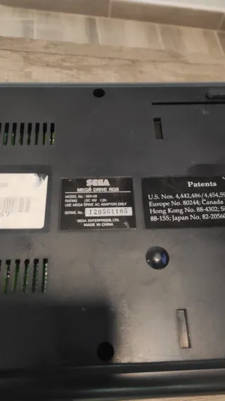 Consola Sega Mega Drive 16-BIT