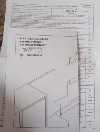 Campana extractora Cata Sygma 90cm
