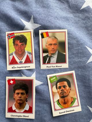 Cromos mundial 1994 -edición NO panini