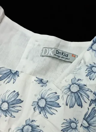 Conjunto 2 camisas 8 anos Dr. Kid floral