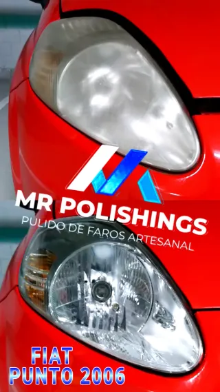 Pulido de faros Restauración